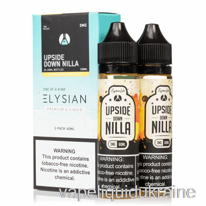 Vape Ukraine Upside Down Nilla - Elysian Labs - 120mL 3mg